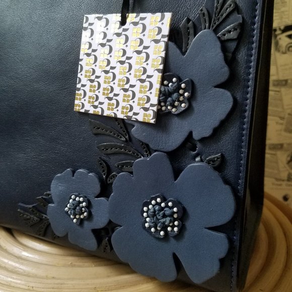 Kate Spade Made in Italy Madison Navy Bag NWT - Picture 6 of 10